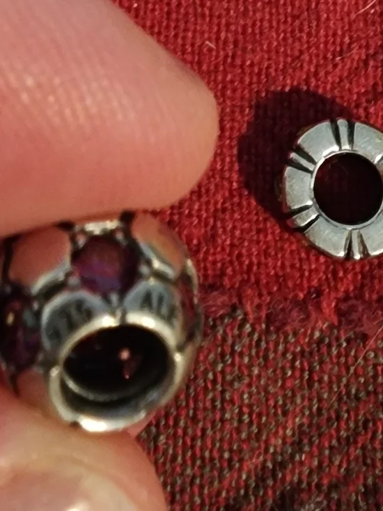 Pandora Silver Bracelet NEW, 2 Charms &  Jewelry Travel Case - Picture 5 of 16